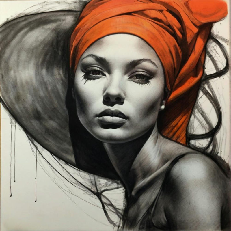 Woman In A Turban