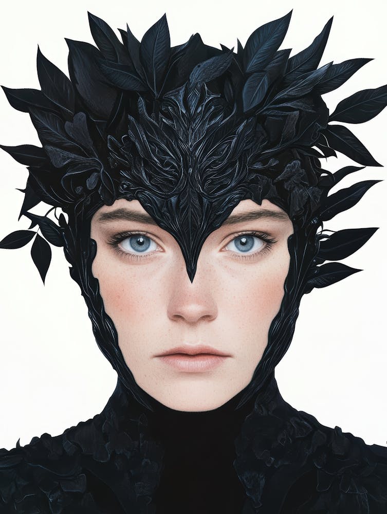 Portrait Of A Woman In Black