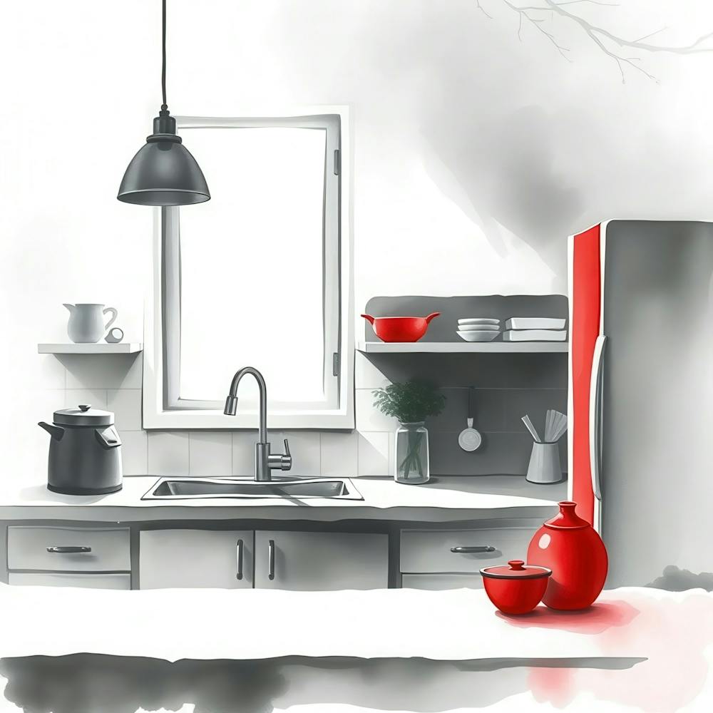 Red Kitchen