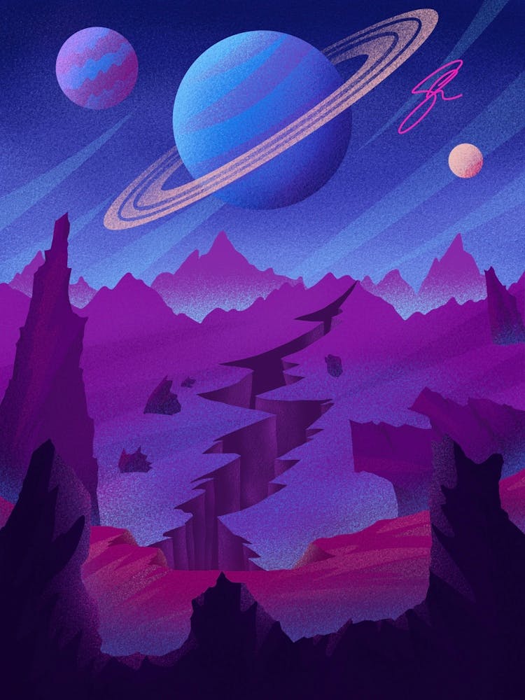 Purple space