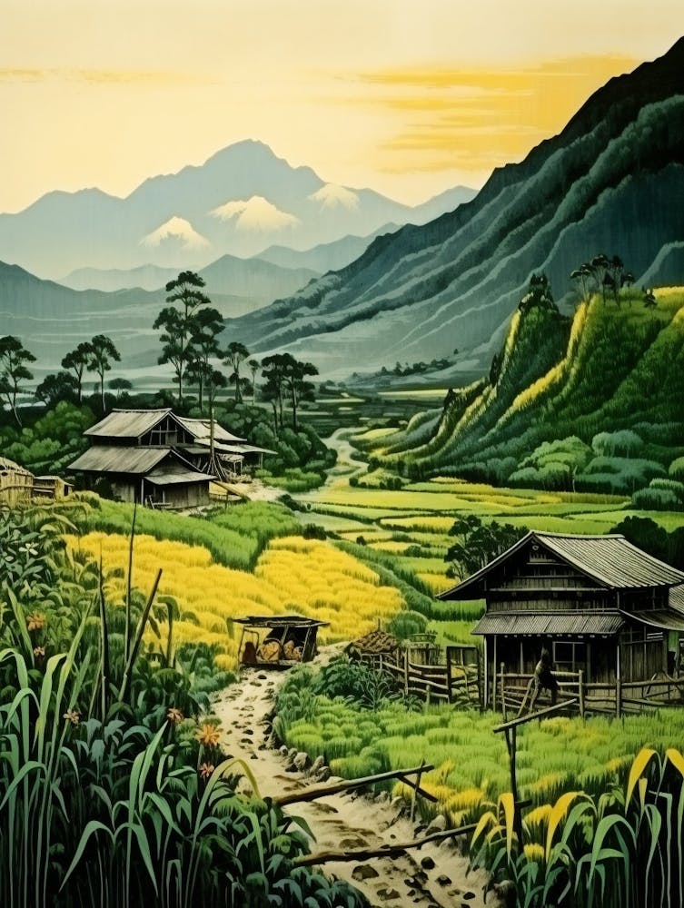 Rural Landscapes Satoyama Japanese Style 4