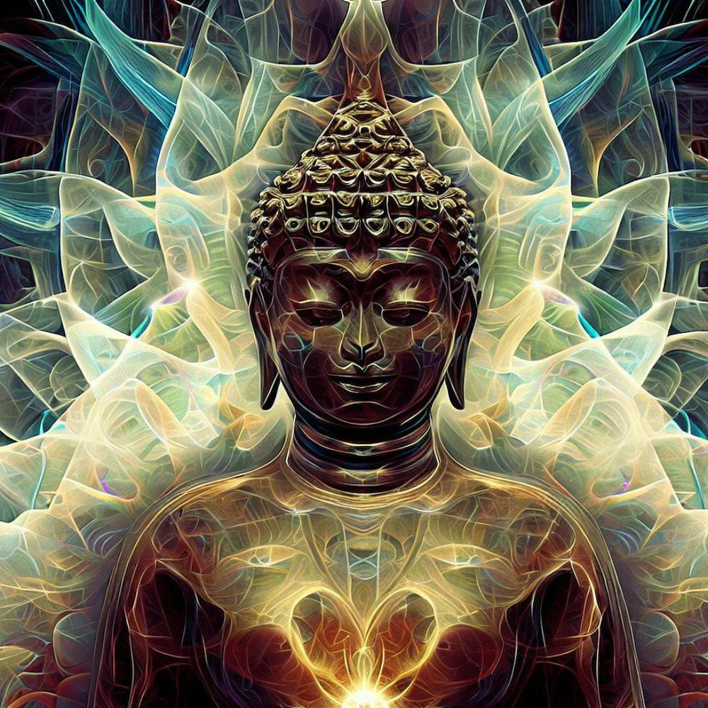 Fractal Buddha 1