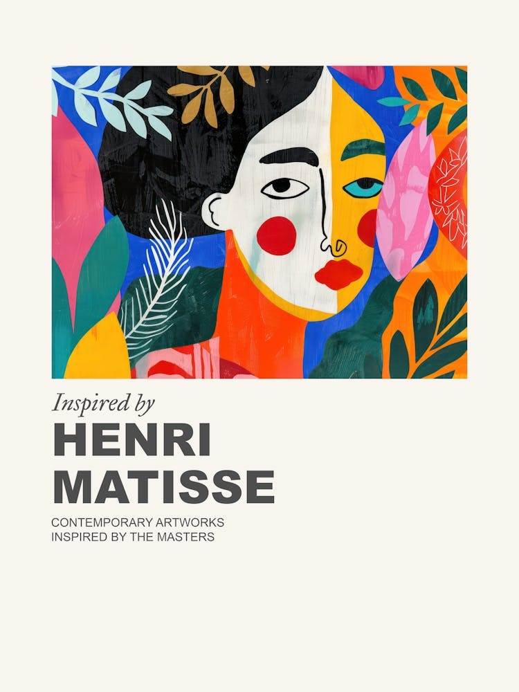 Museum Poster Inspired By Henri Matisse 16