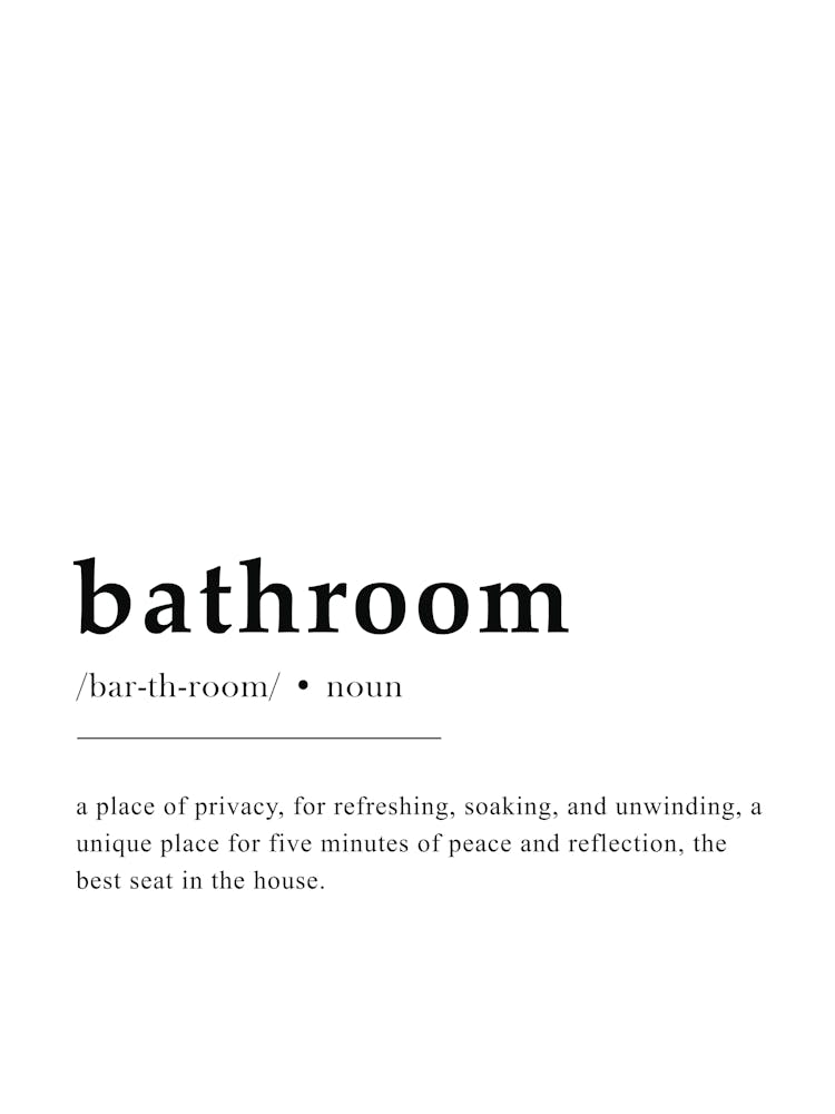 Funny Bathroom Definition