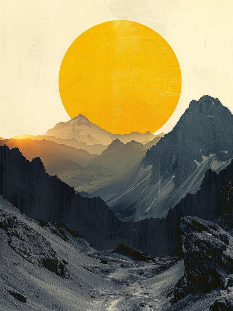 Sunset In The Mountains 37