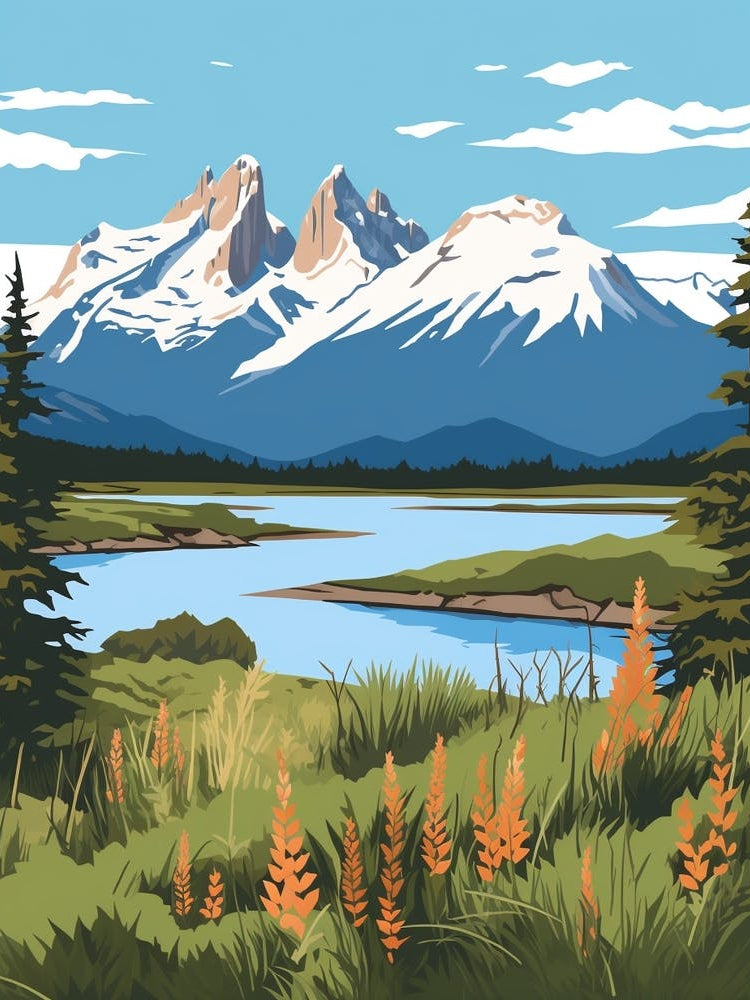 Chile 4 Travel Illustration