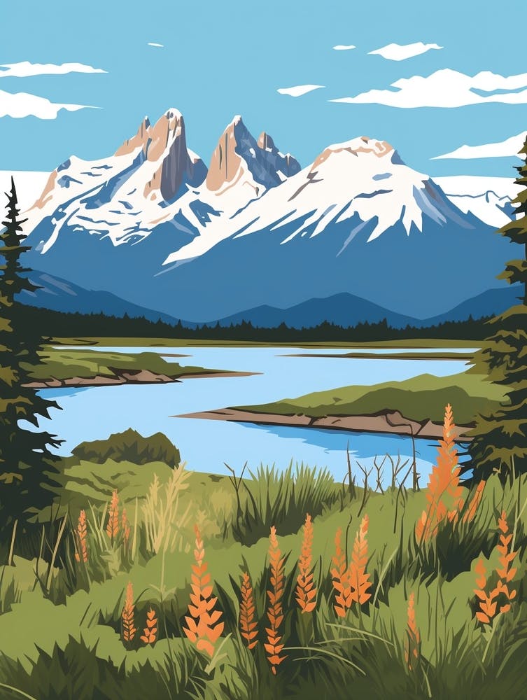 Chile 4 Travel Illustration