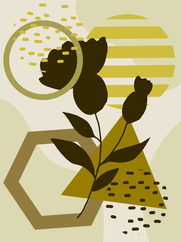 Abstract Floral Painting 2