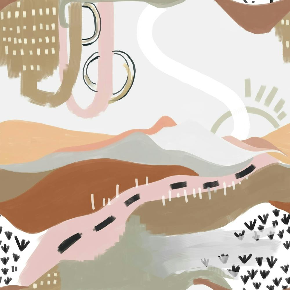 Abstract Landscape Painting