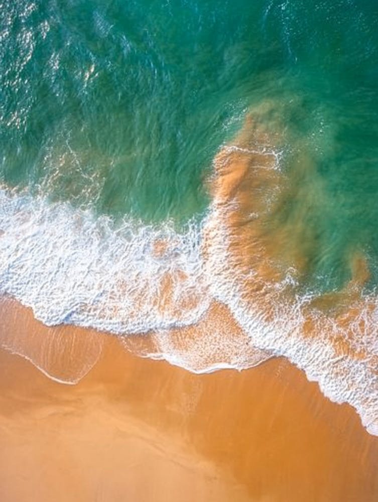 Aerial View Of A Beach 144