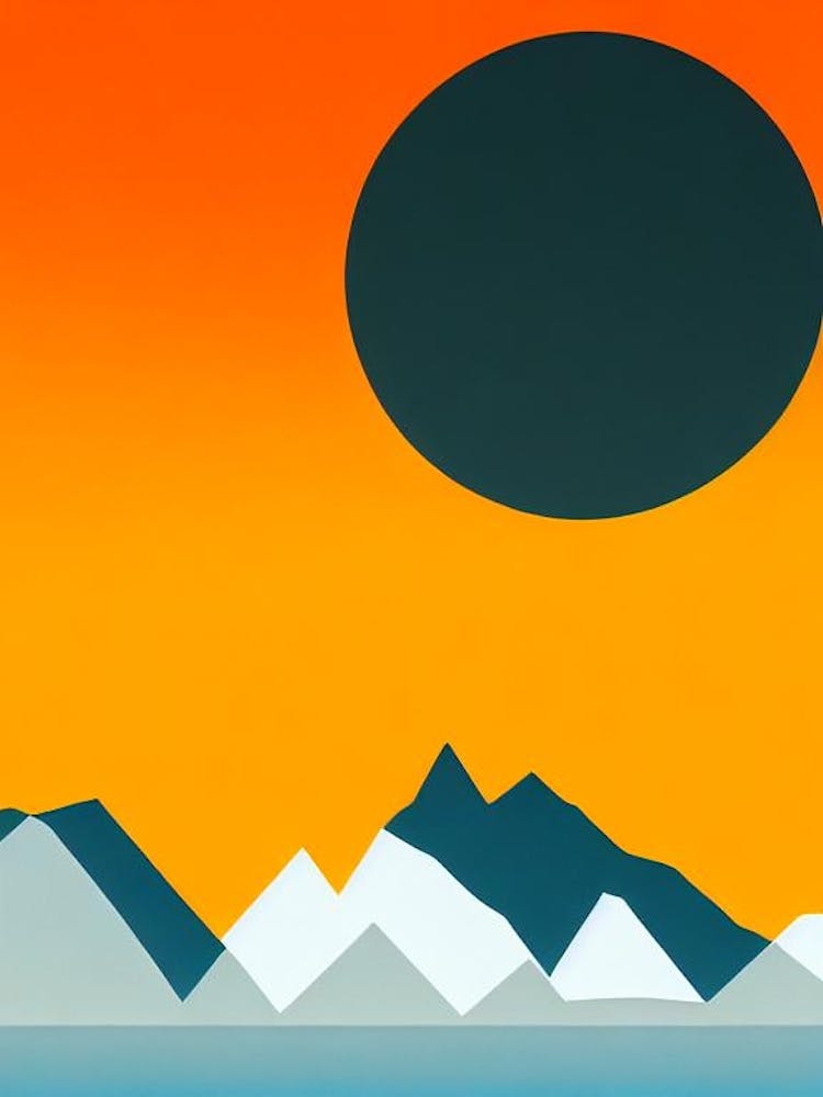 Los Glaciares National Park Argentina Retro Two Tone