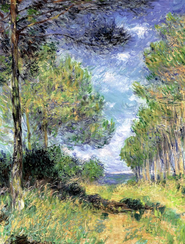 Claude Monet - The Pines
