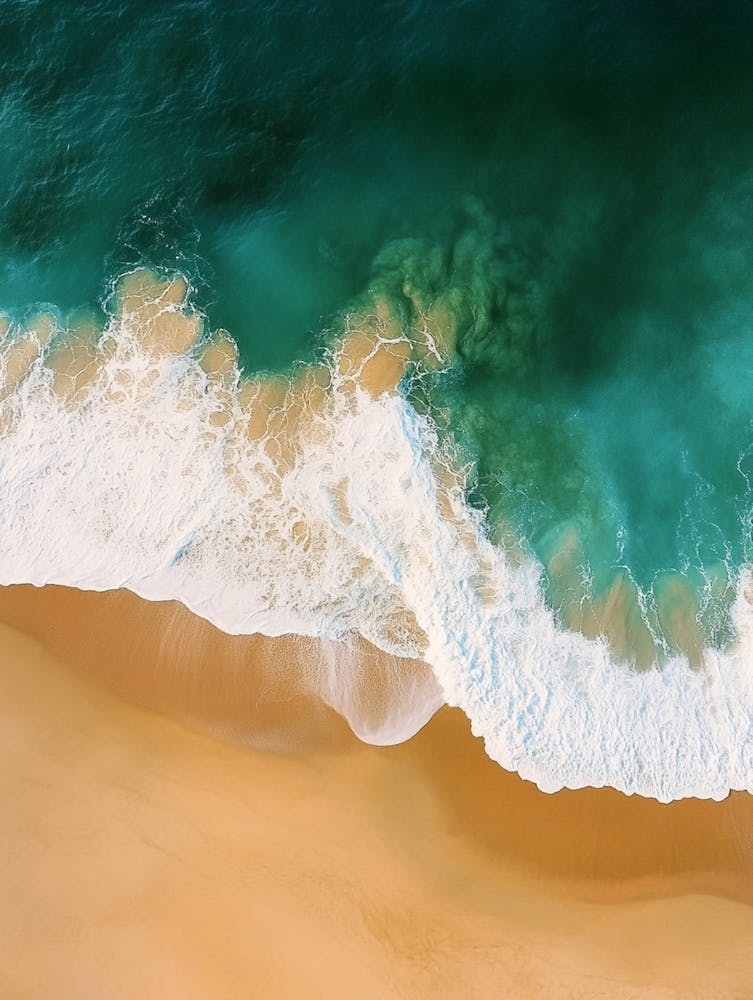 Aerial View Of A Beach 71