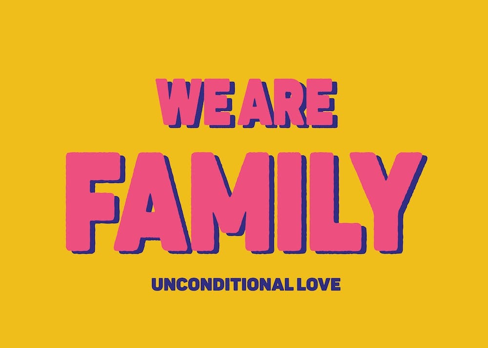 We Are Family Yellow