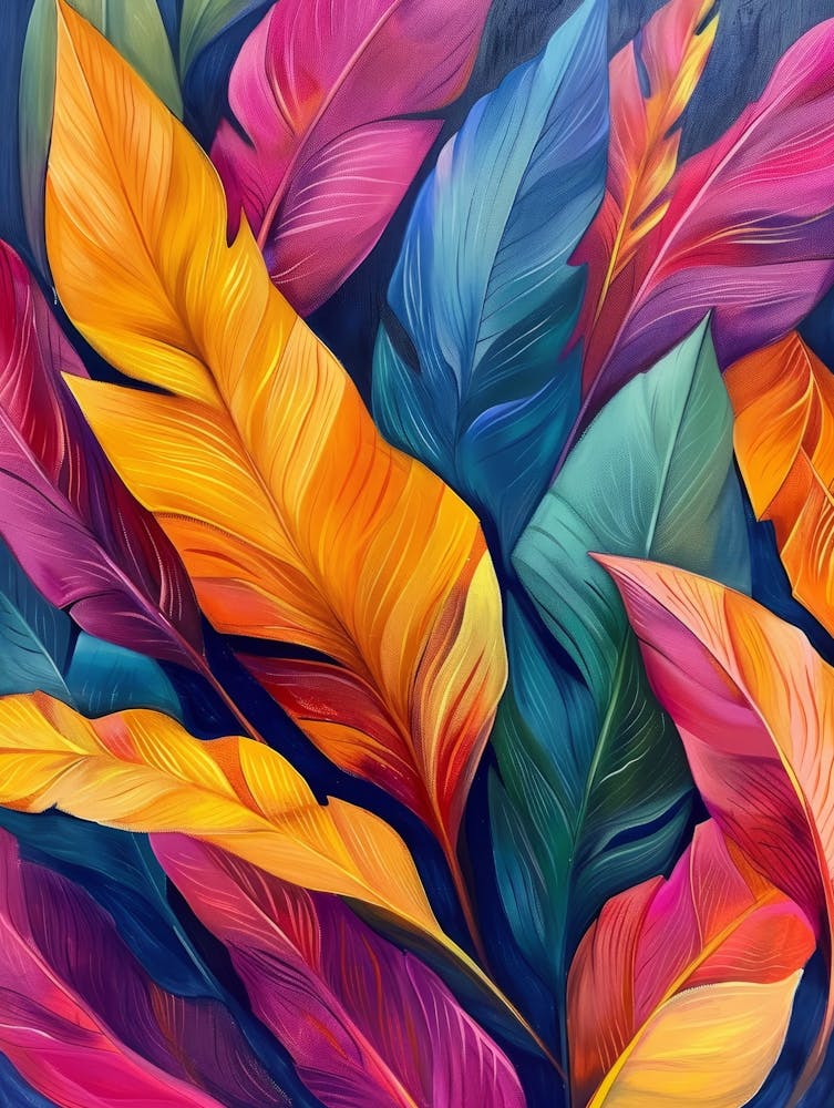 Colorful Feathers 1