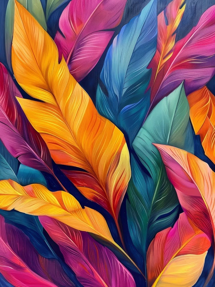 Colorful Feathers 1