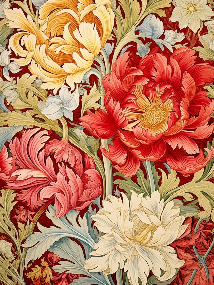 William Morris Floral 2