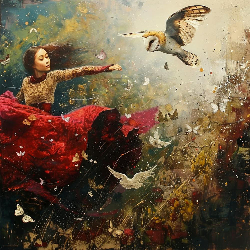 Owl And A Girl