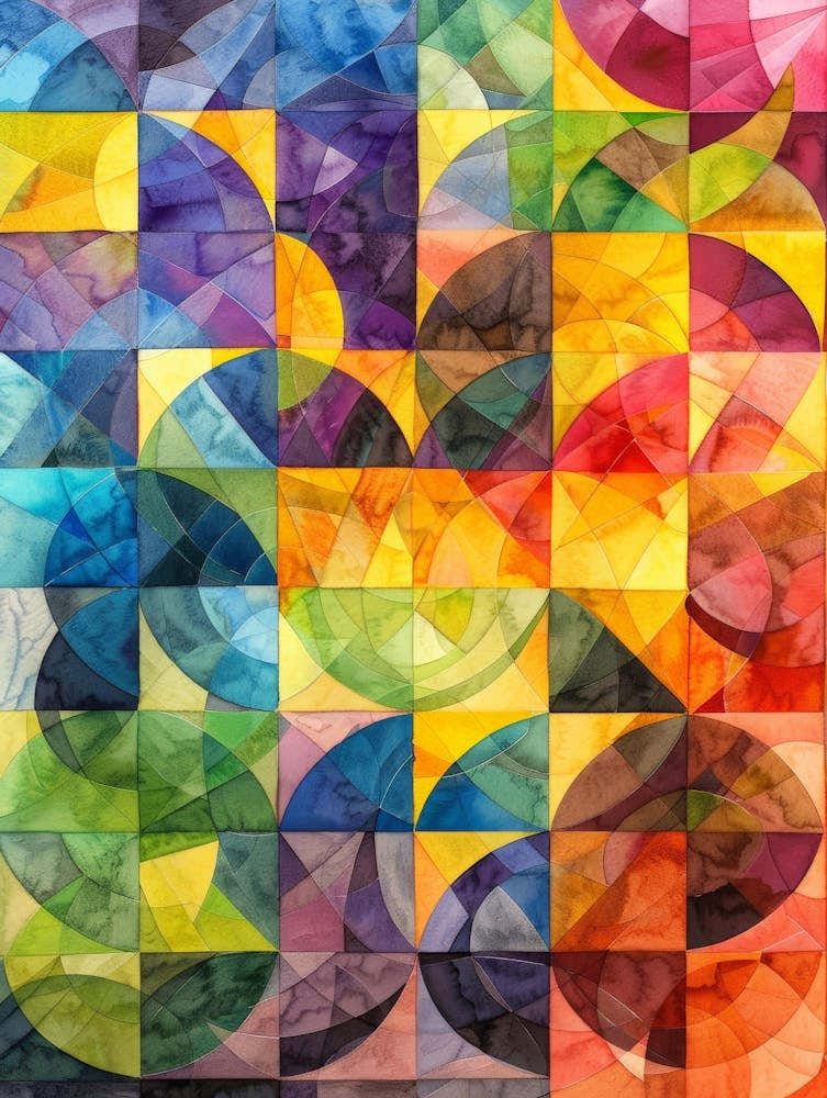 Abstract Watercolor Painting 65