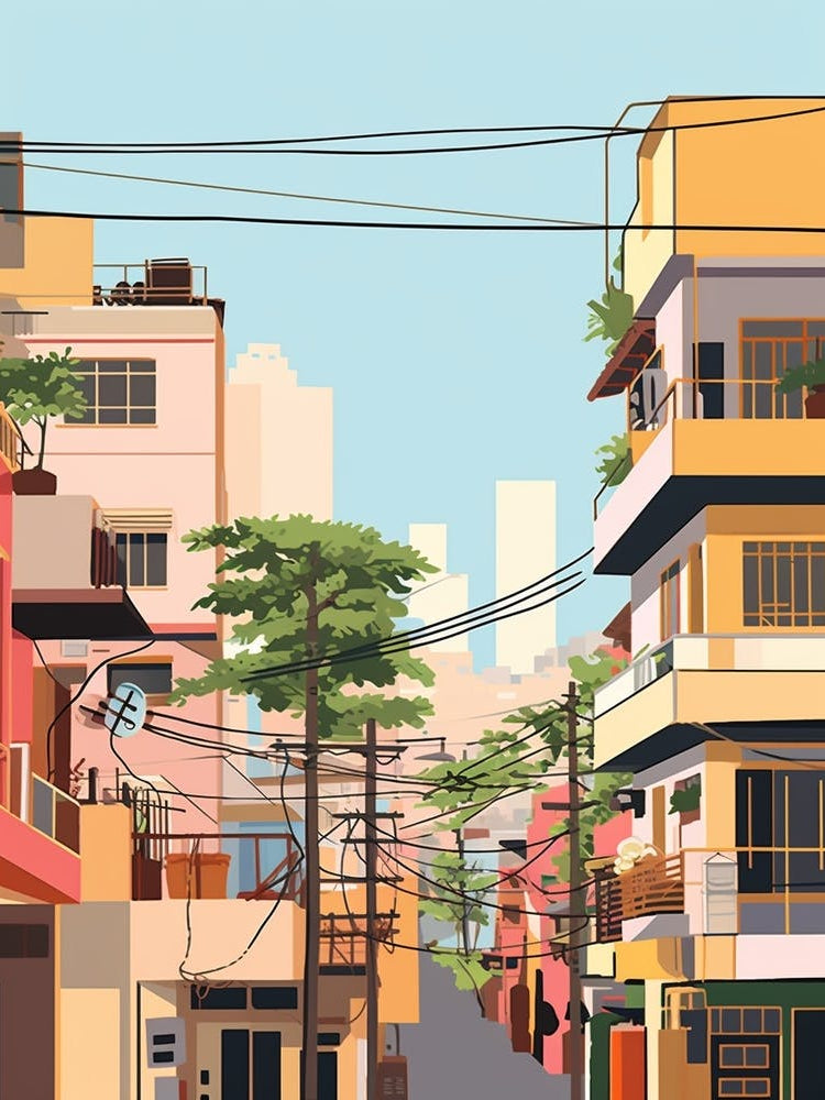 Vietnam Travel Illustration