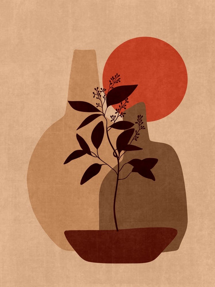 Plant In A Vase 1