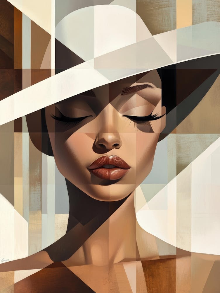 Woman In A Hat 1
