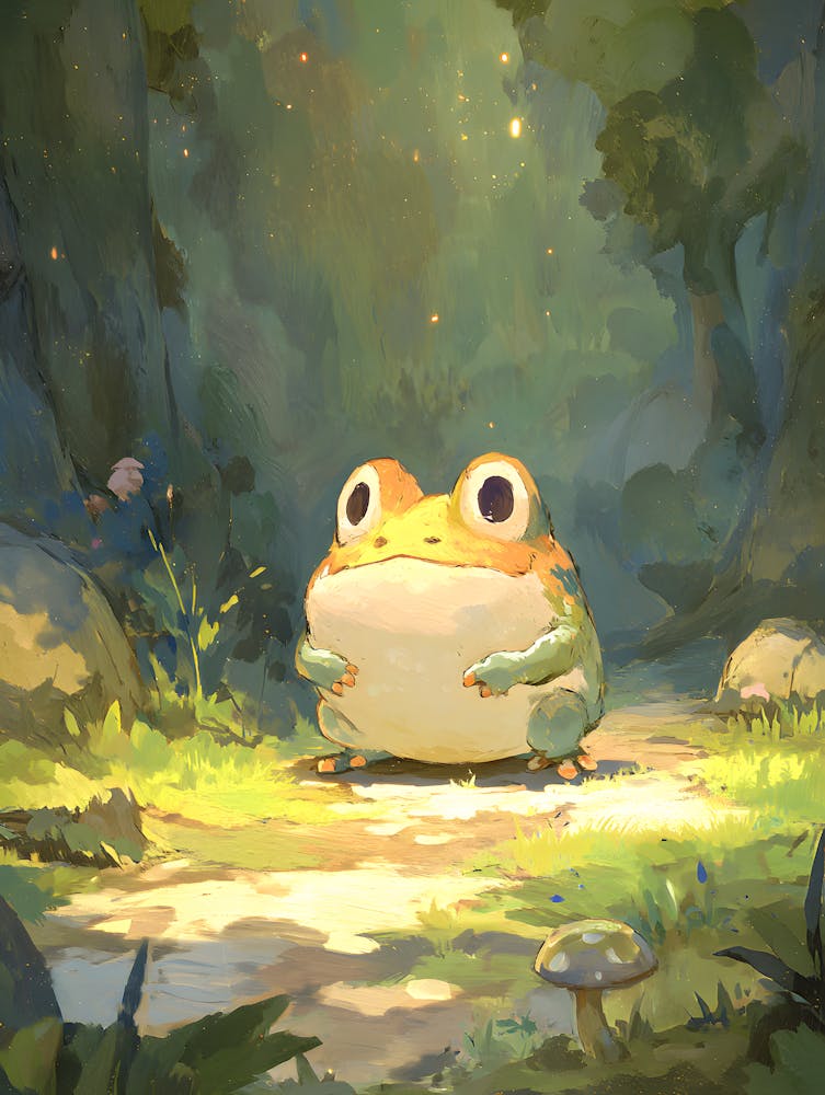 Frog In The Forest 2