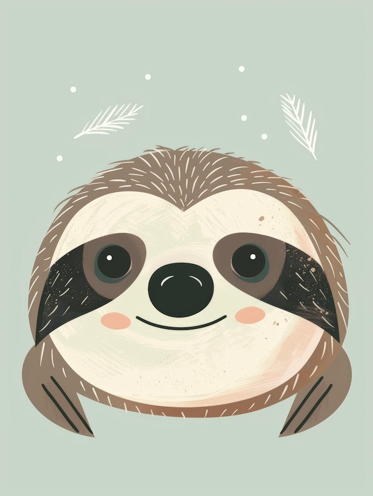 Cute Sloth 8
