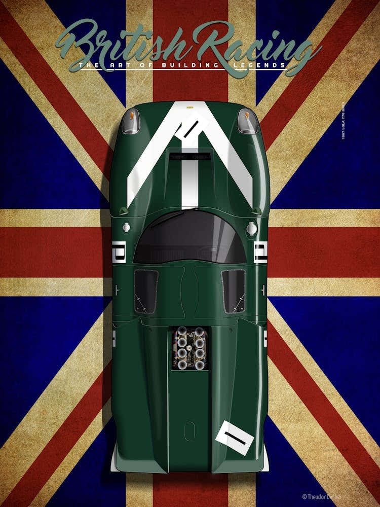 British Racing Lola T70 MK3B No.1
