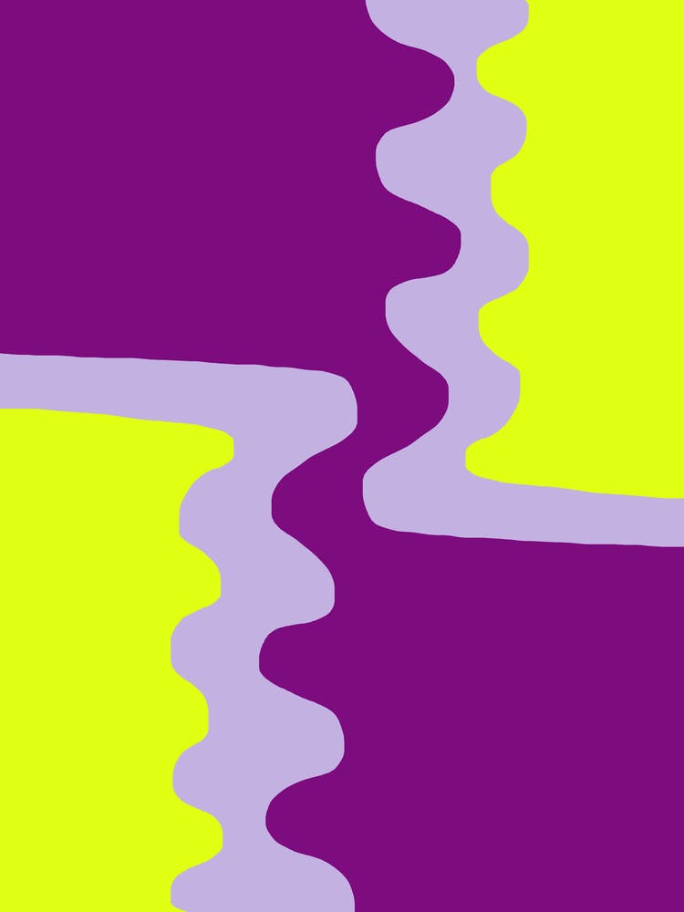 Colorful Abstract Waves No