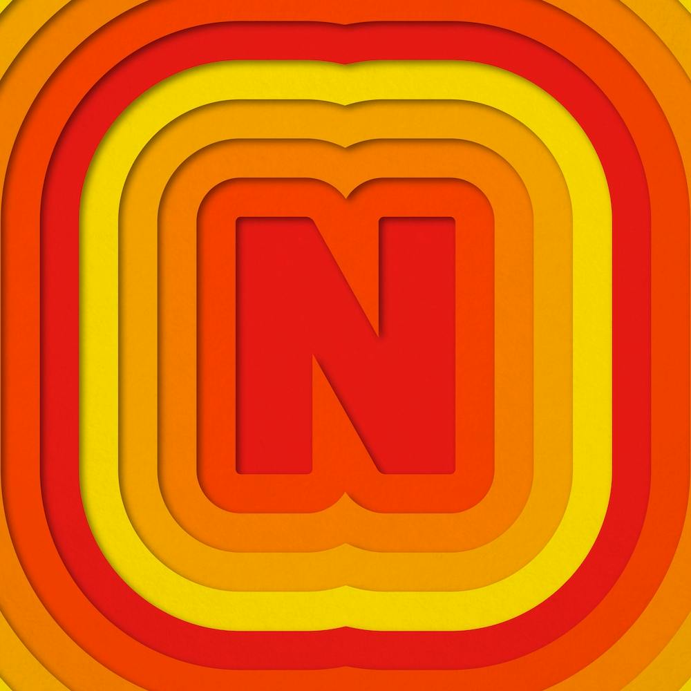 N Paper Alphabet 