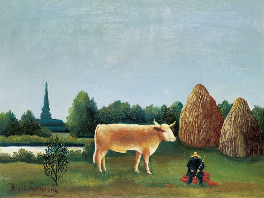 Scene In Bagneux On The Outskirts Of Paris, Henri Rousseau