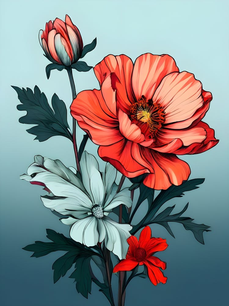 Flowers In A Vase 58