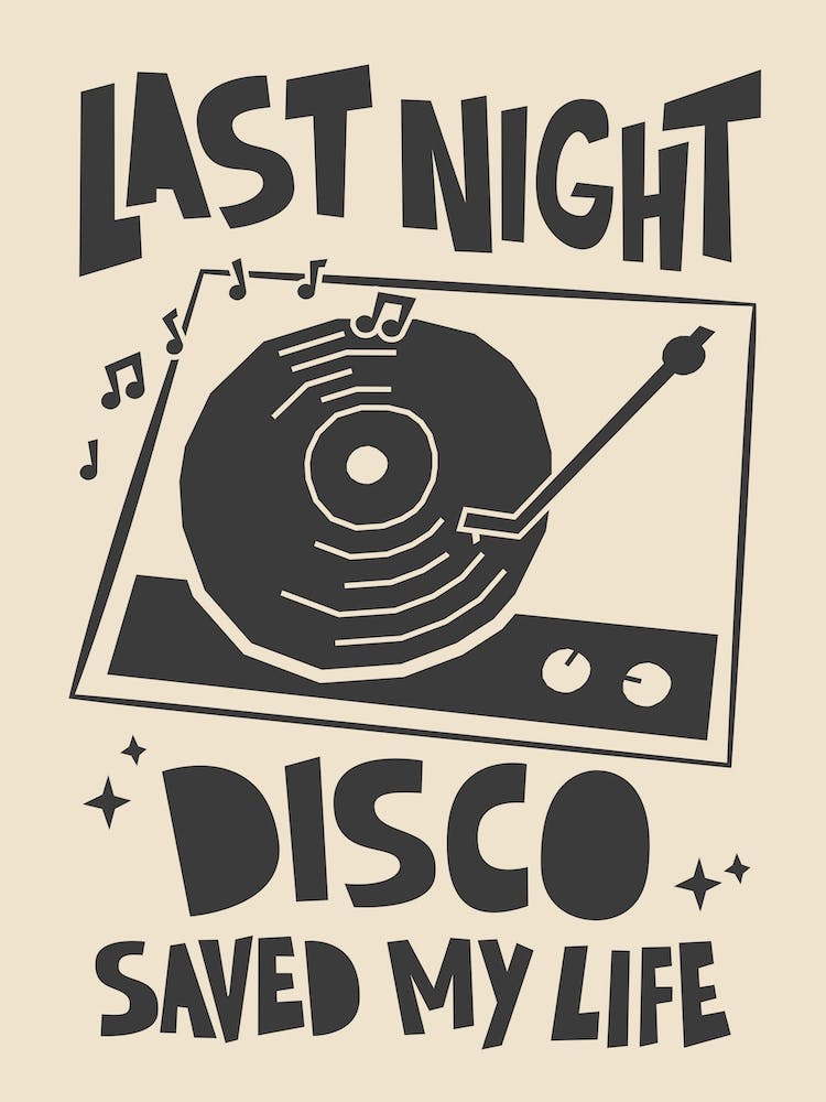 Disco Saved My Life In Cream