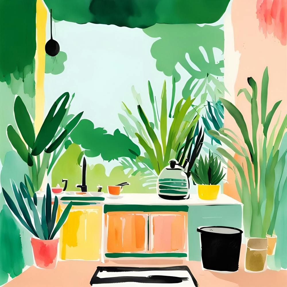 Kitchen Jungle Dreams 08