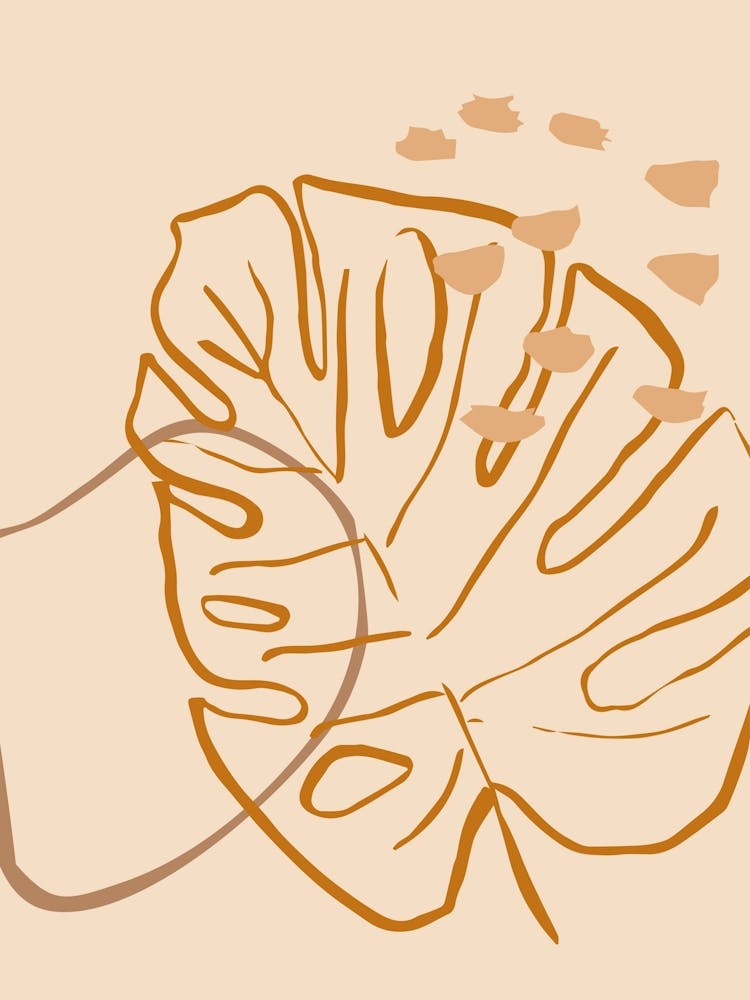 Monstera Leaf