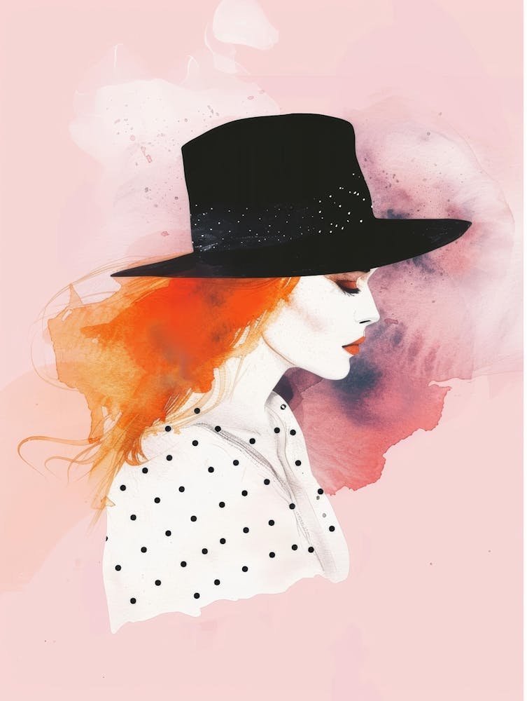Woman In A Hat 106