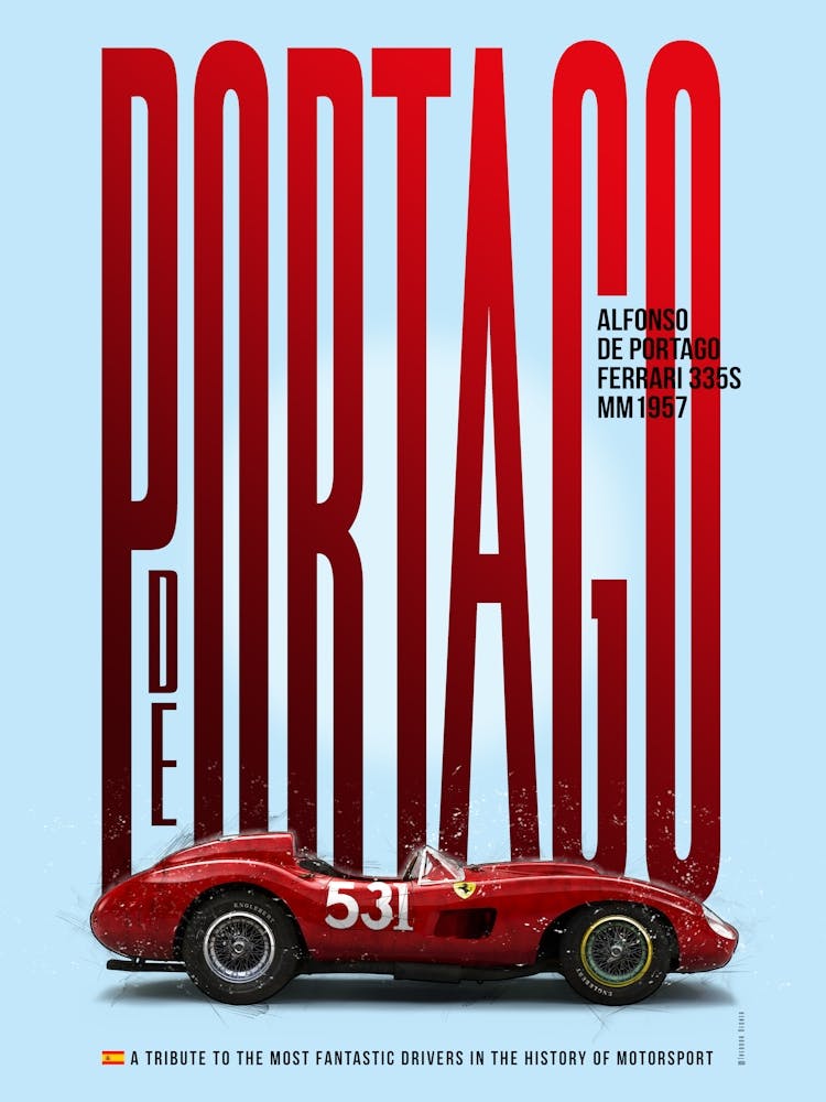 Alfonso de Portago Tribute Ferrari 335S