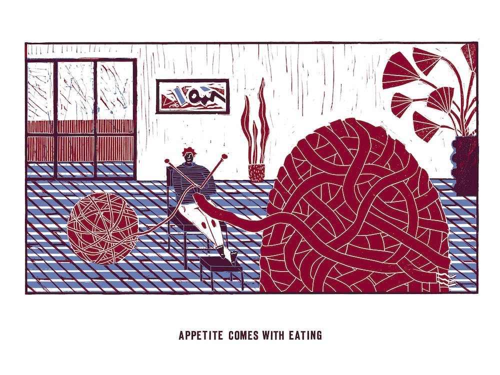 Appetite Comes With Eating