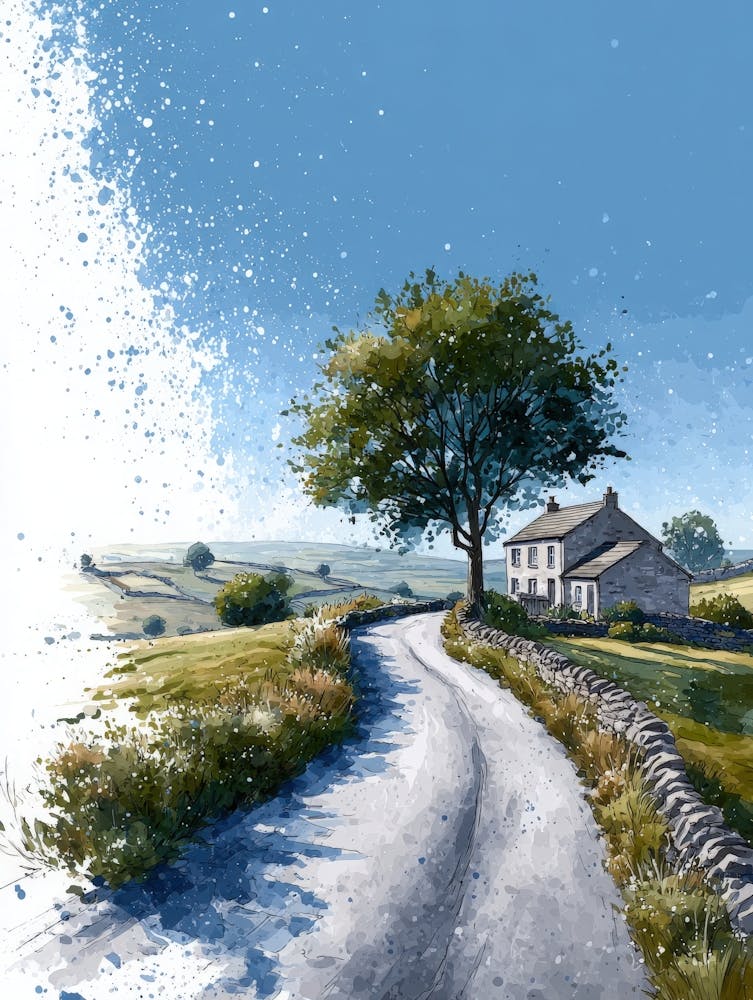 Aihrgdesign Isolated Watercolor Painting Of Countryside Lands 1aff2ab6 Aa58 46e6 80e9 603924fa92e4 0