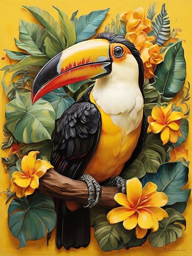 Toucan art print