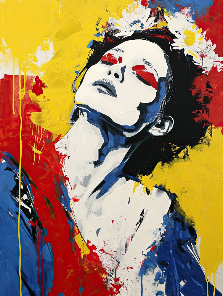 Woman With Red Hair, Pop Art