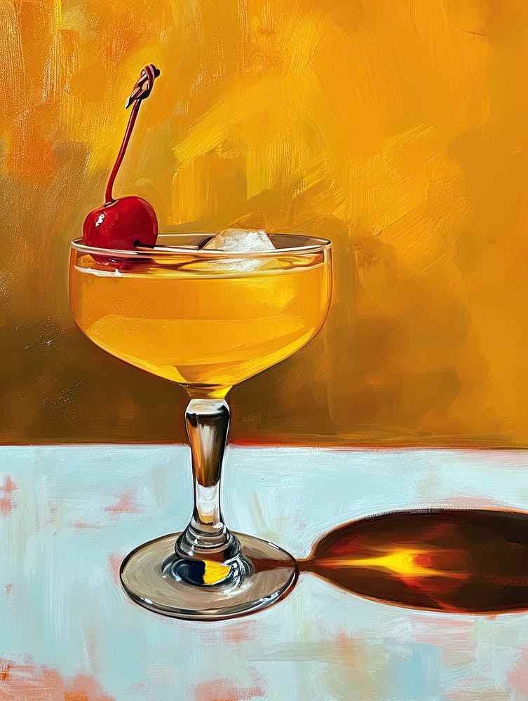Cocktail with Cherry