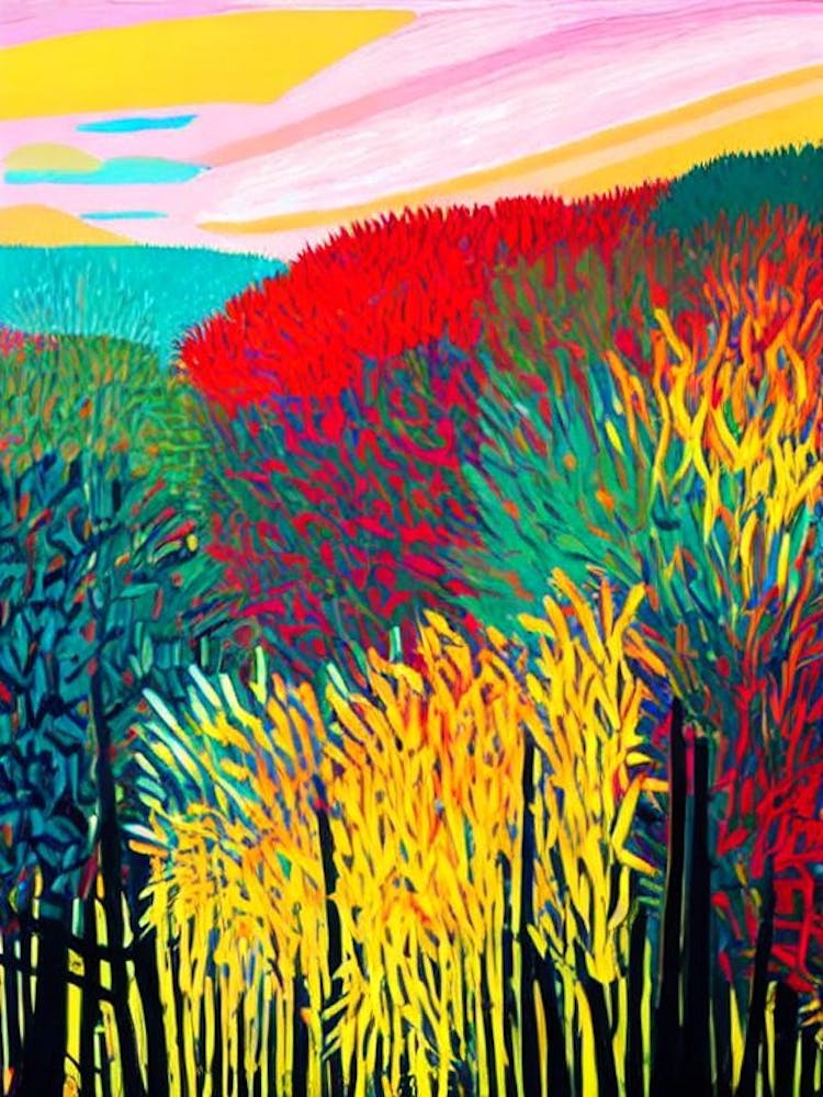 Everglades National Park United States Of America Abstract Colourful