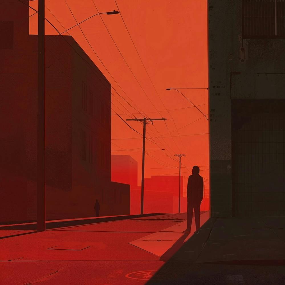 Red Night in the City