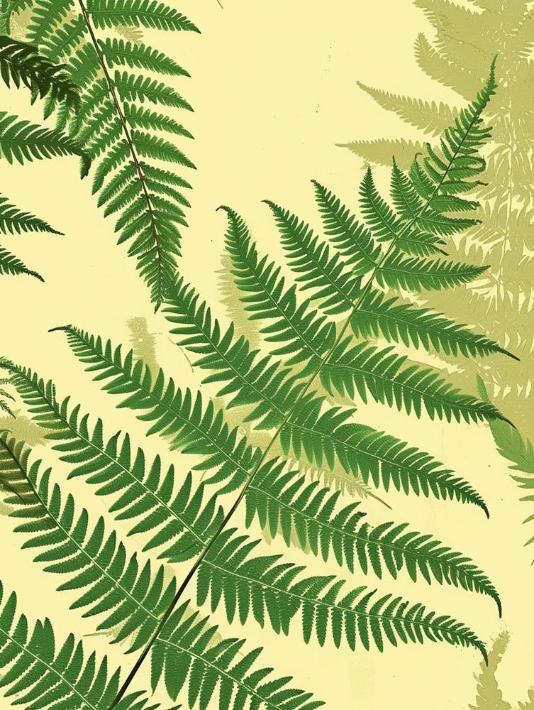 Pattern Poster Australian Tree Fern 3