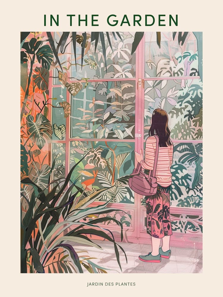 In The Garden Poster Jardin Des Plantes France 3