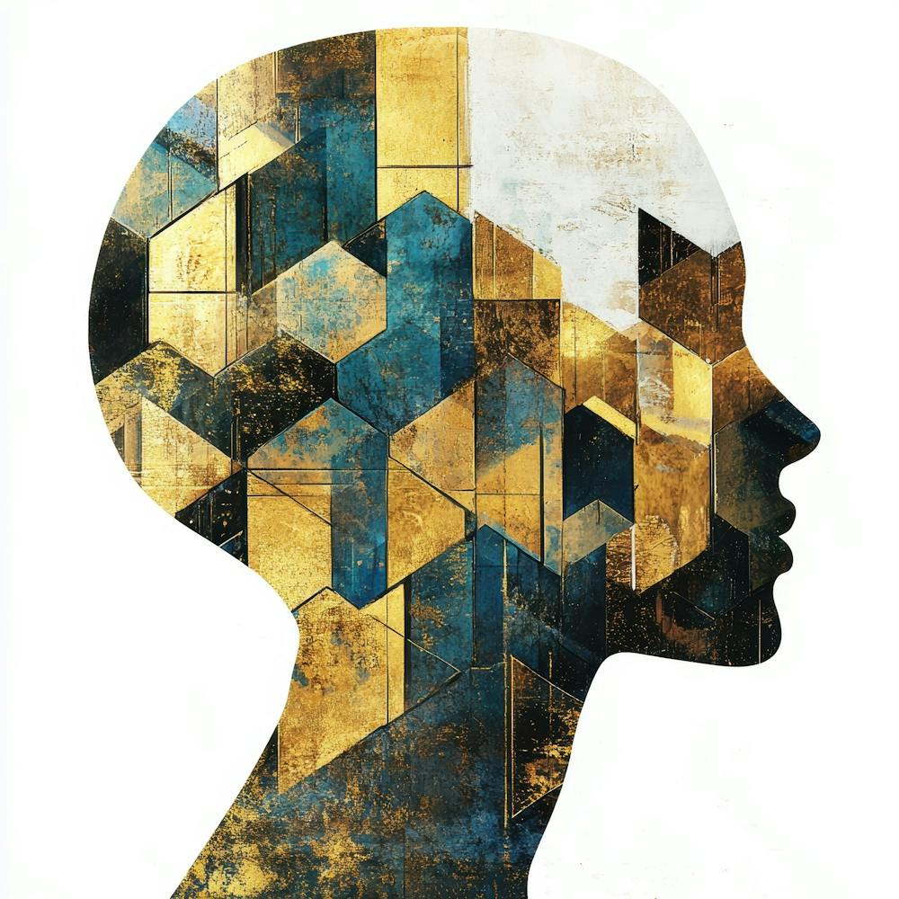 Abstract Of A Woman'S Head 7