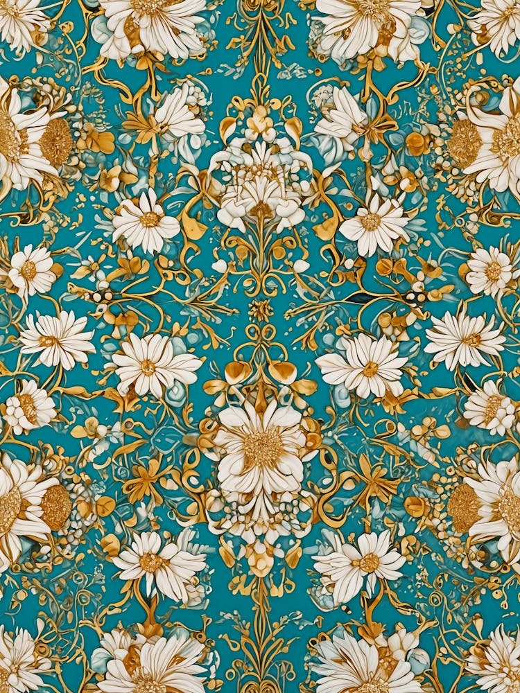 William Morris Inspired Kaleidoscope no2