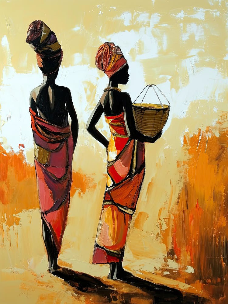 The African Women; A Boho Pulse
